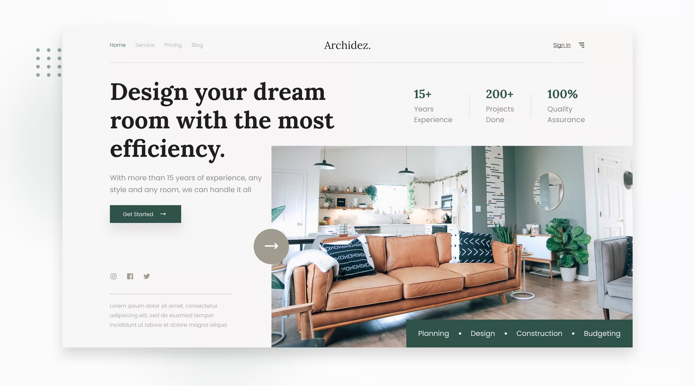 Exemplo de Site 2