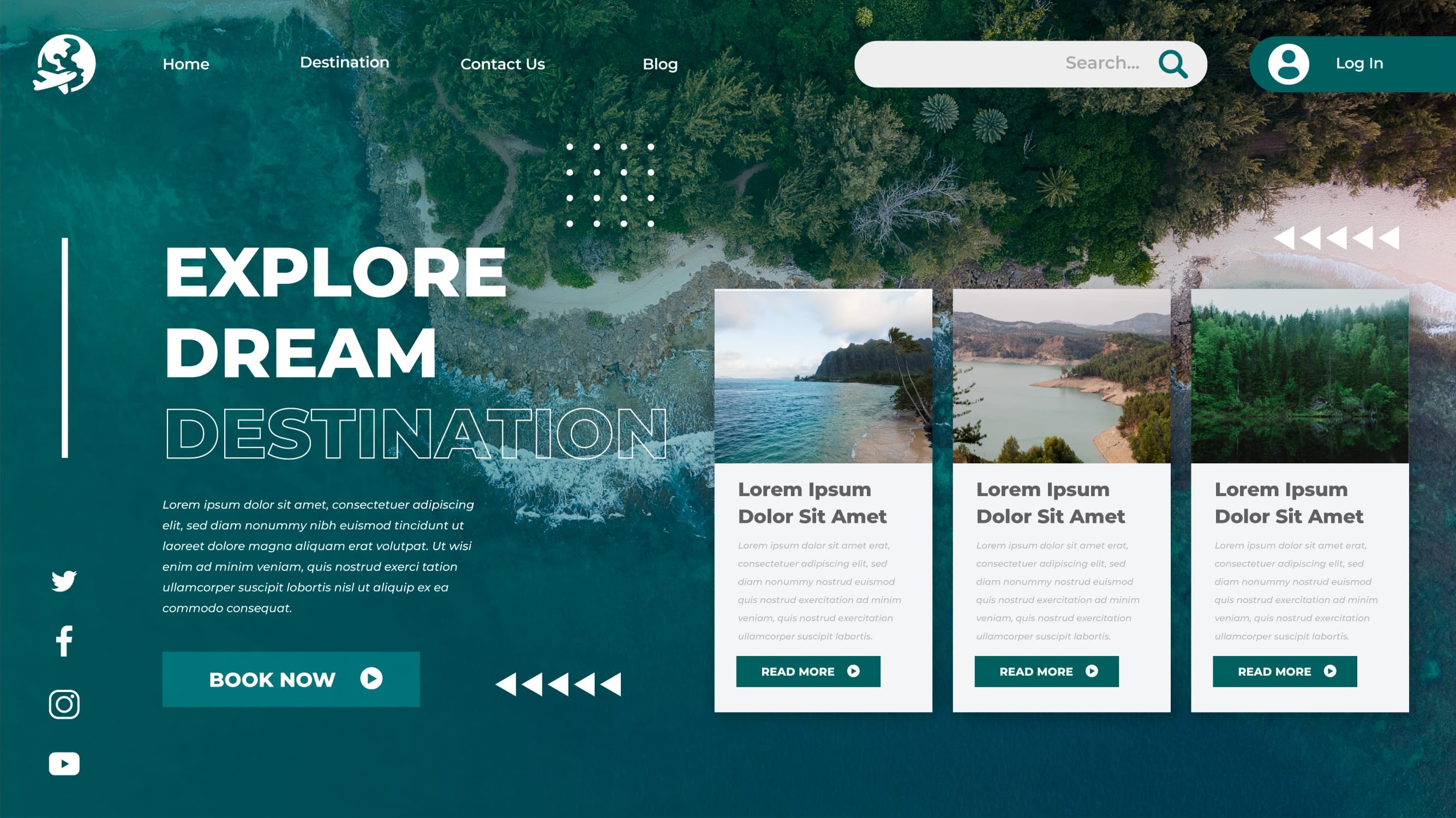 Exemplo de Site 3