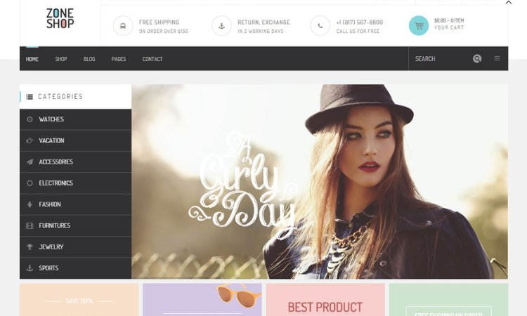 Modelo de Site E-commerce