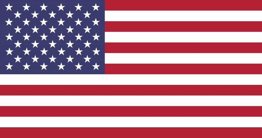 Bandeira que indica que a Linguagem Americana disponível